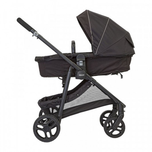 Poussette combinée Graco Transform Black
