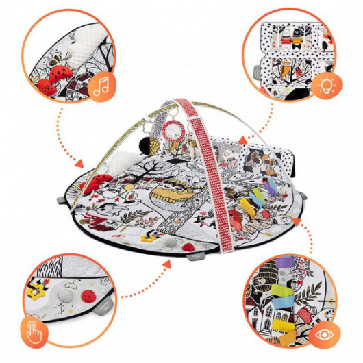 Tapis d'éveil Kinderkraft Edumee