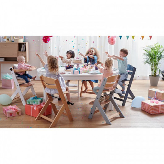 Chaise haute Kinderkraft Enock Full Black