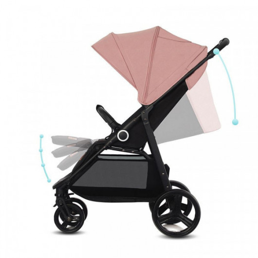 Poussette Kinderkraft Grande + Pink