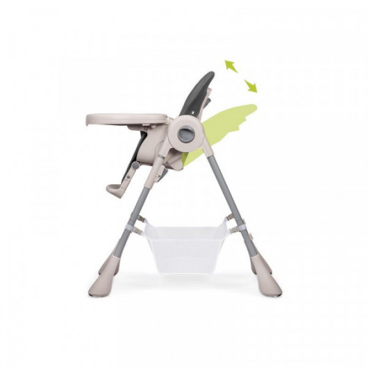 Chaise haute Lionelo Zanna Grey Stone