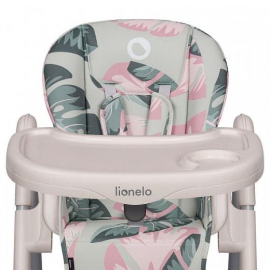 Chaise haute Lionelo Zanna Pink Bubblegum