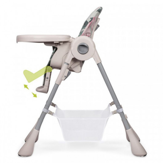 Chaise haute Lionelo Zanna Pink Bubblegum