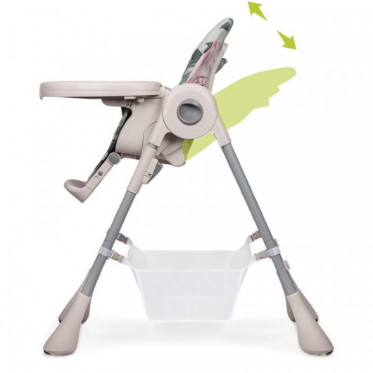 Chaise haute Lionelo Zanna Pink Bubblegum