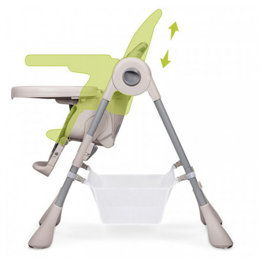 Chaise haute Lionelo Zanna Pink Bubblegum