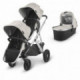 Poussette double évolutive Uppababy Vista V2 Sierra Dune/Alu + 1 nacelle