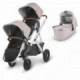 Poussette double évolutive Uppababy Vista V2 Alice Rose/Alu + 1 nacelle