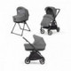 Poussette combinée Inglesina Electa Pack Duo Chelsea Grey - Châssis Total Black