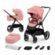 Poussette combinée Kinderkraft Nea Ash Pink