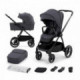 Poussette combinée Kinderkraft Nea Deep Grey