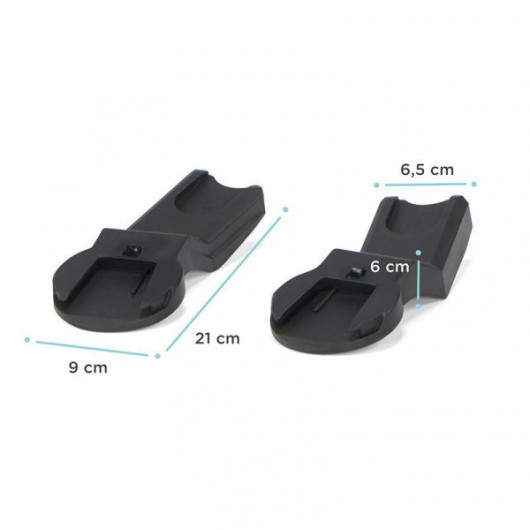 Poussette combinée Kinderkraft Nea Deep Grey