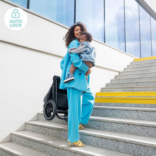 Poussette combinée Kinderkraft Nea Deep Grey