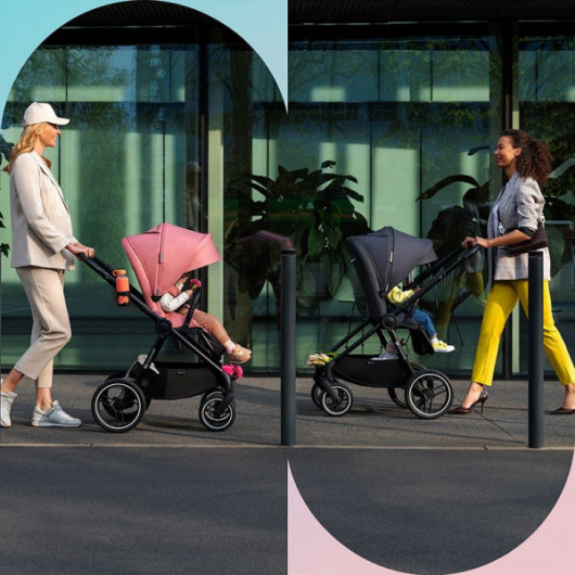 Poussette combinée Kinderkraft Nea Deep Grey