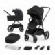 Poussette combinée Kinderkraft Nea Midnight Black