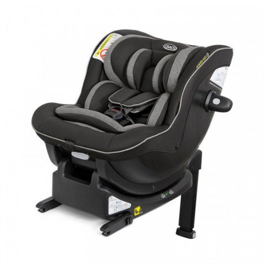 Siège auto i-size Graco Ascent Black + Base Iso Family