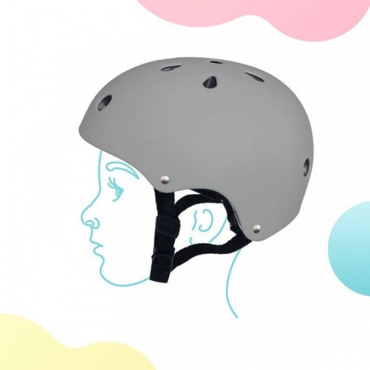 Casque Kinderkraft Safety Grey