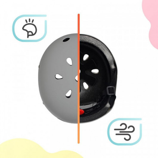 Casque Kinderkraft Safety Grey