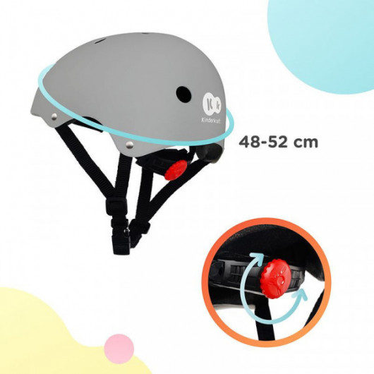 Casque Kinderkraft Safety Grey