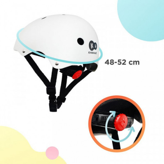 Casque Kinderkraft Safety White