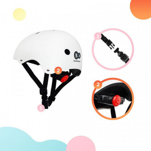 Casque Kinderkraft Safety White