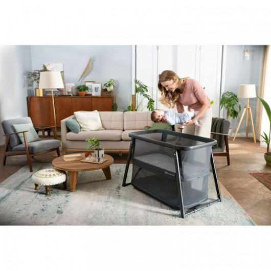 Lit de voyage 2 en 1 Kinderkraft Sofi Plus Black