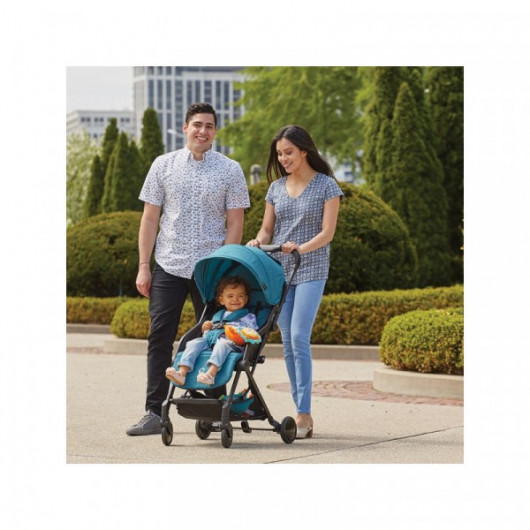 Poussette citadine Contours Bitsy Bleue