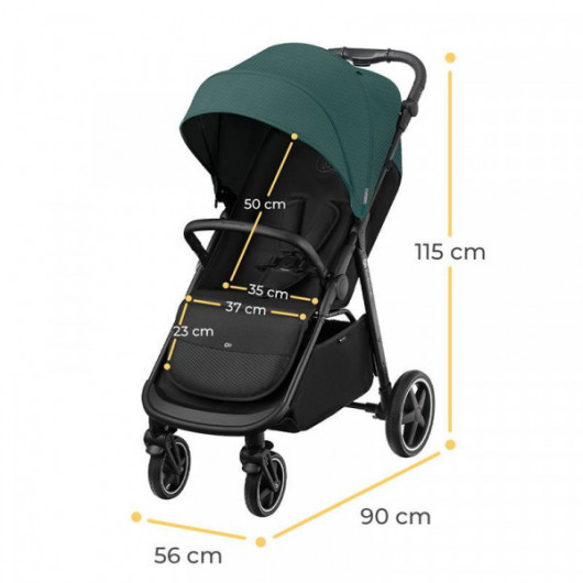 Poussette Kinderkraft Route Green