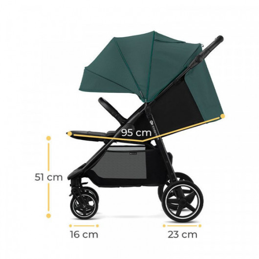 Poussette Kinderkraft Route Grey