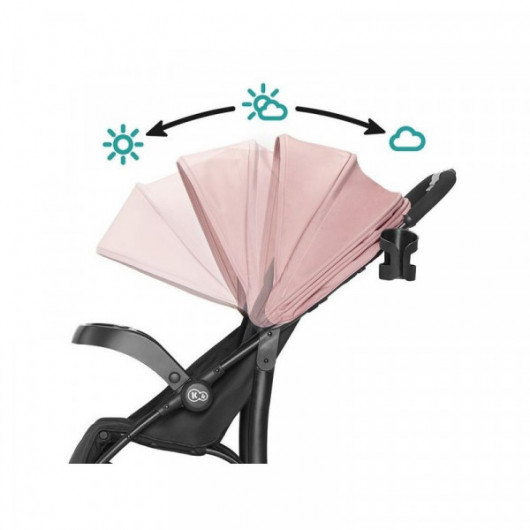 Poussette Kinderkraft Cruiser Pink