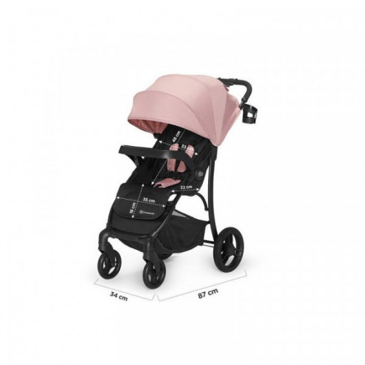 Poussette Kinderkraft Cruiser Pink