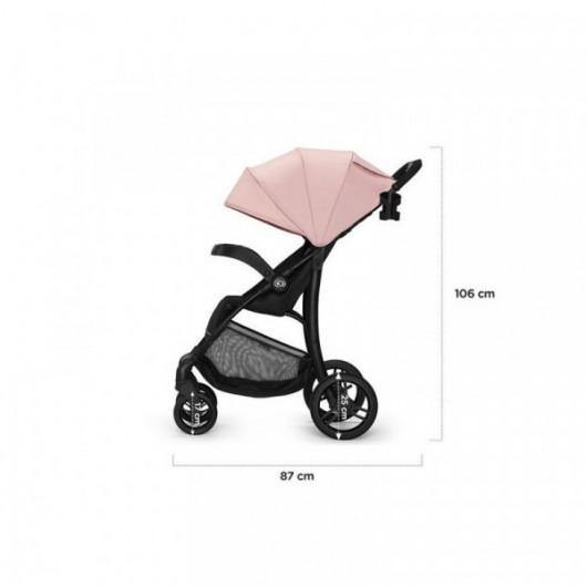 Poussette Kinderkraft Cruiser Pink