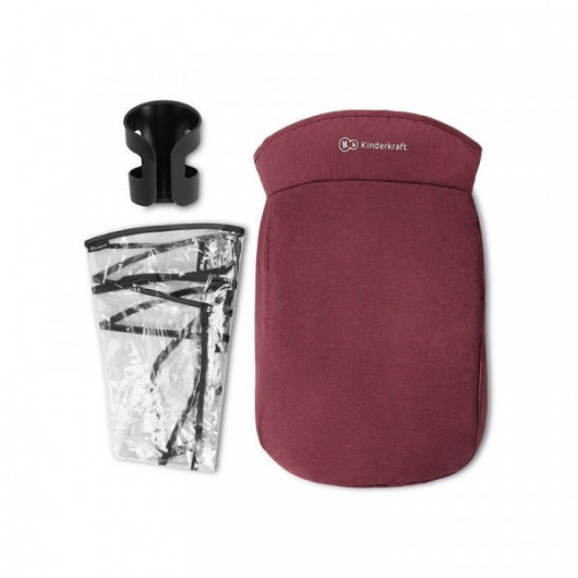 Poussette Kinderkraft Grande 2020 Burgundy