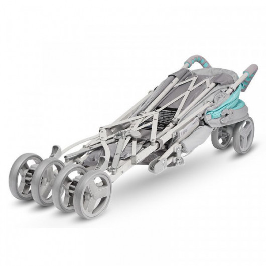 Poussette Lionelo Elia Tropical Turquoise