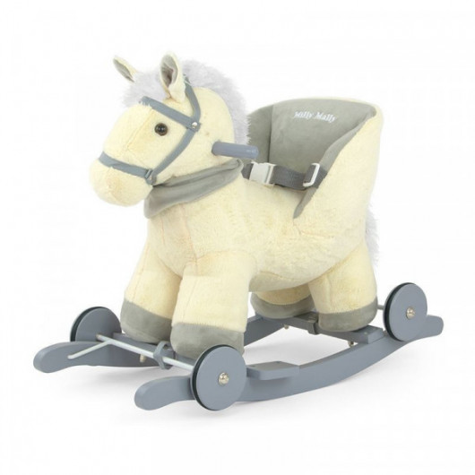 Cheval à bascule Milly Mally Polly Beige