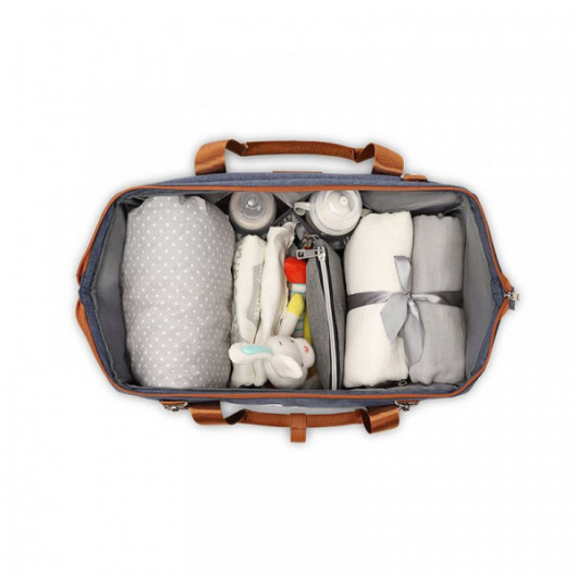 Sac à langer Lionelo Ida Blue denim