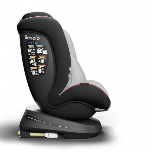 Siège auto Lionelo Bastiaan One Grey Stone Black
