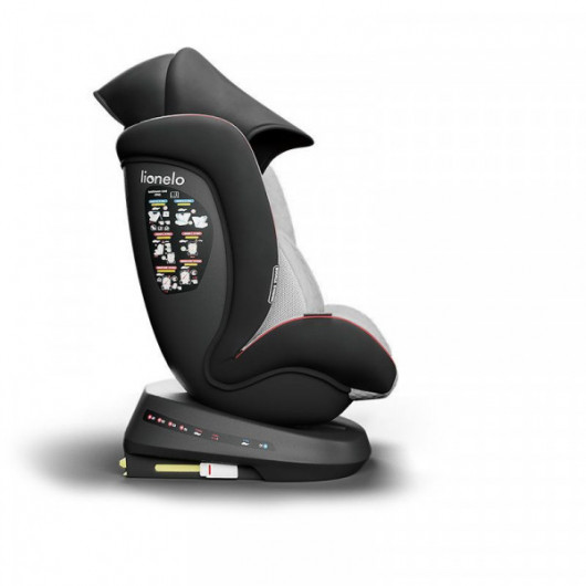 Siège auto Lionelo Bastiaan One Grey Stone Black