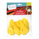 10 Ballons gonflables Pastel - Jaune