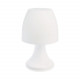 Lampe LED - H. 19,5 cm. - Blanc