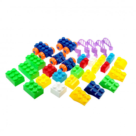 Bocal briques de construction 1er âge - 48 Pièces