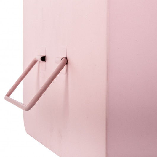 2 malles rectangulaires Cantine - Rose