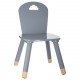 Chaise enfant Douceur - Gris