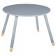 Table enfant Douceur - Diam. 60 cm - Gris