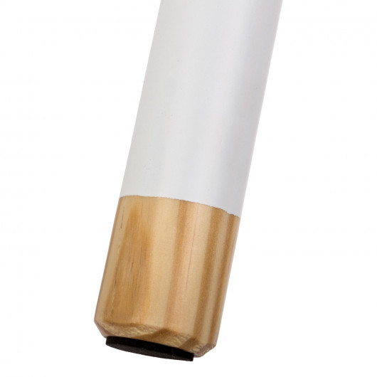 Tabouret enfant Douceur - Diam. 24 cm - Blanc