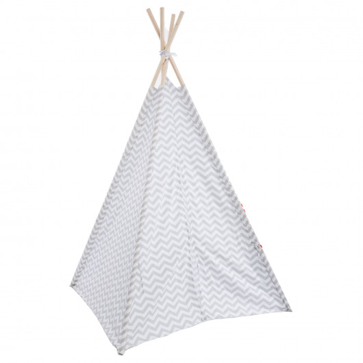 Tipi de Décoration pour enfant Dream - H. 160 cm - Gris