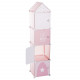 Meuble de rangement enfant Colonne - 34 x H. 140 cm - Rose