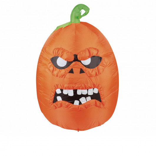 Décoration d'Halloween - Citrouille gonflable - H. 123 cm