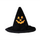 Déguisement d'Halloween - Chapeau citrouille - Noir et orange