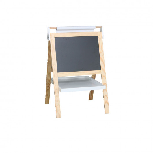 Tableau enfant double face Sweet - H. 95 cm - Blanc