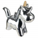 Tirelire enfant Licorne - Argent